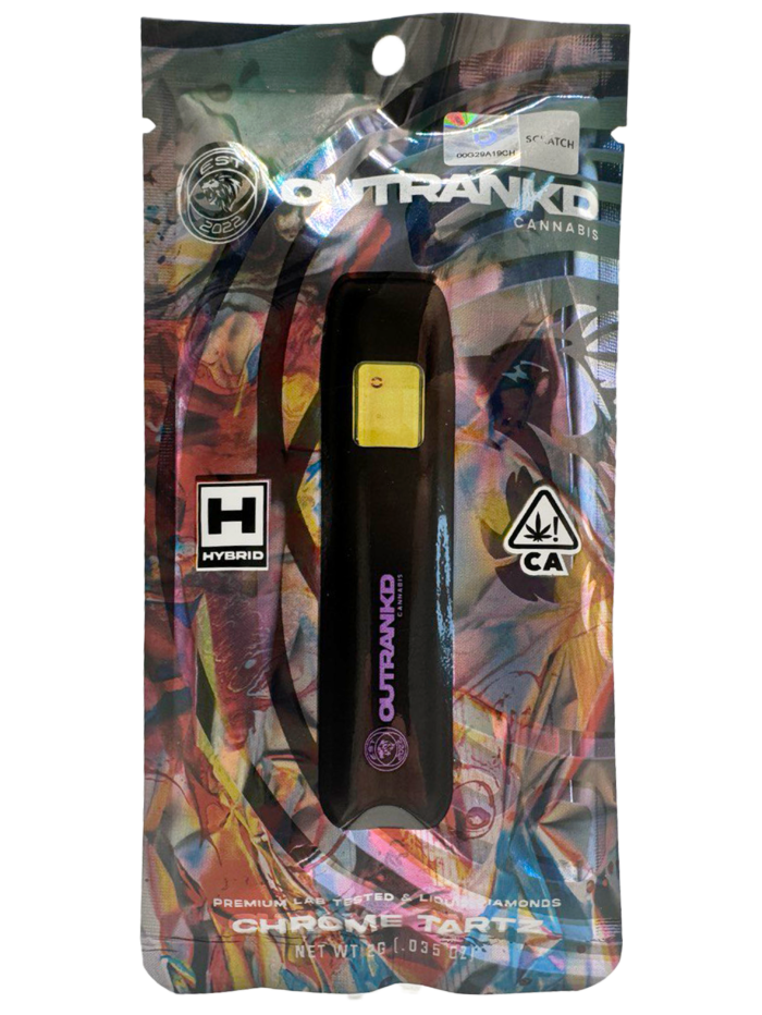OUTRANKD | Chrome Tartz | 2G Liquid Diamonds Sanctioned