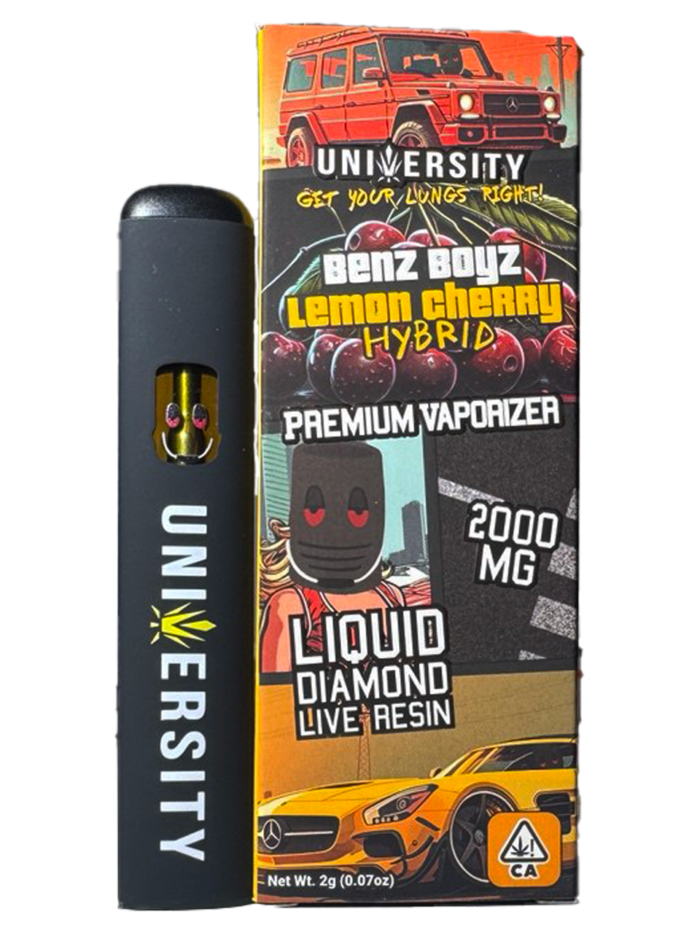 University | Lemon Cherry | 2G Liquid Diamonds Sanctioned
