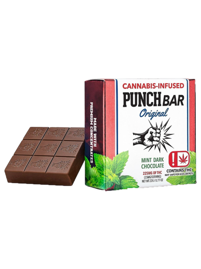 Punch Bar | Mint Dark Chocolate | 225 mg Edible Sanctioned
